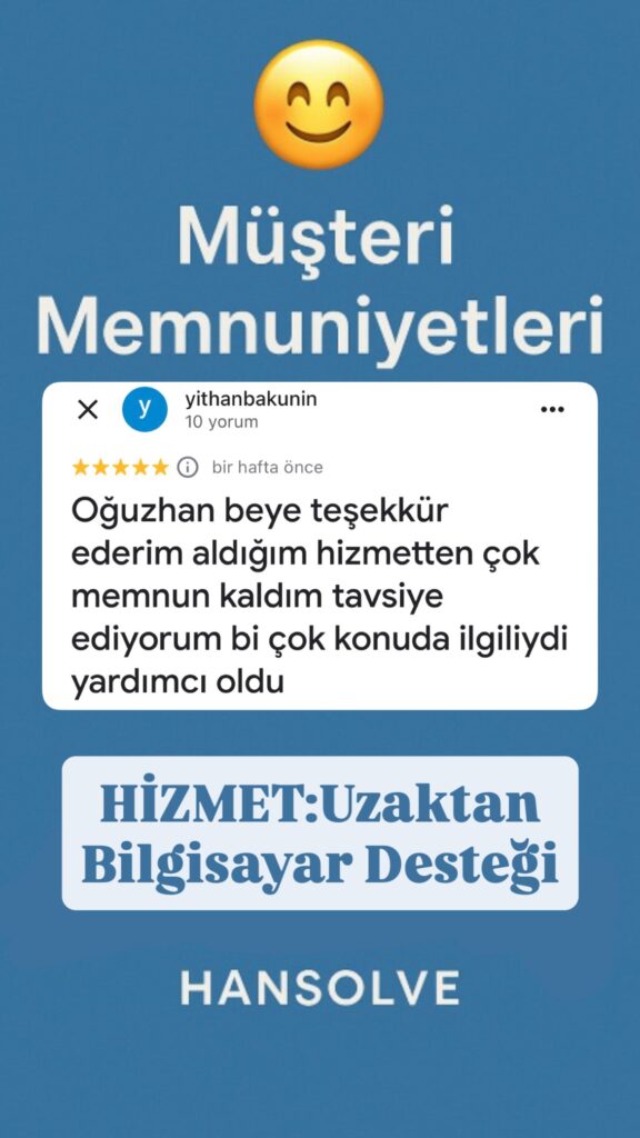 uzaktan bilgisayar desteği