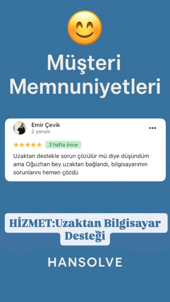 uzaktan bilgisayar desteği